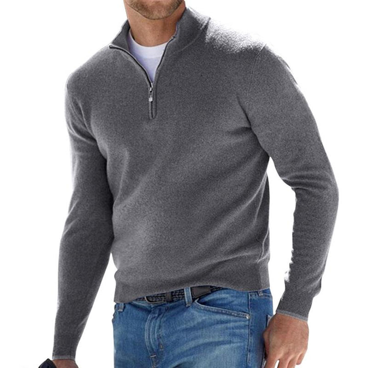 Drune | Premium-Pullover mit Reißverschluss
