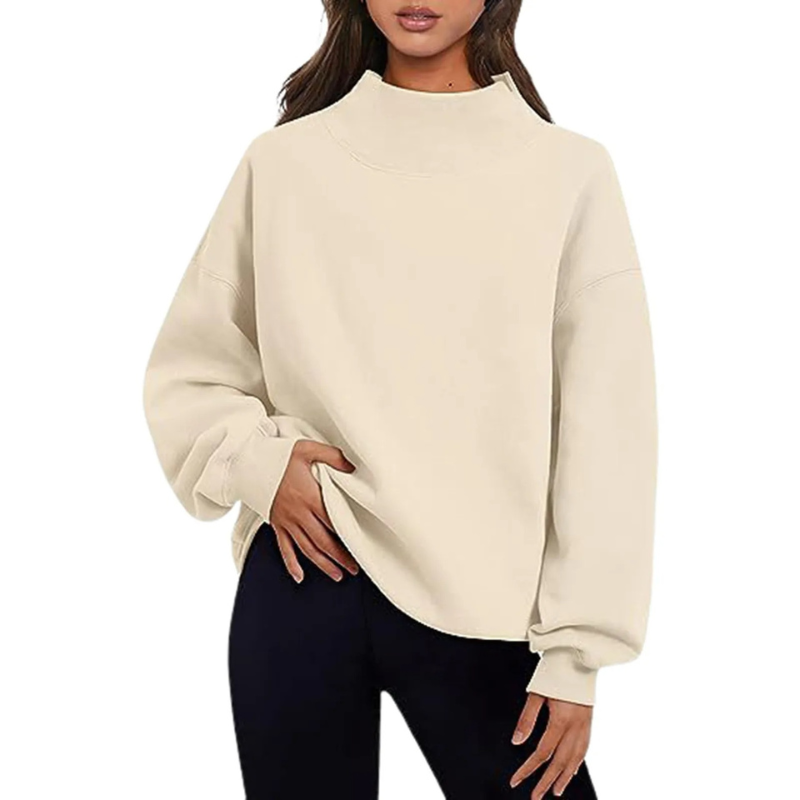 Drune | Sweater - Basic Loose-Fit Langarm-Sweater