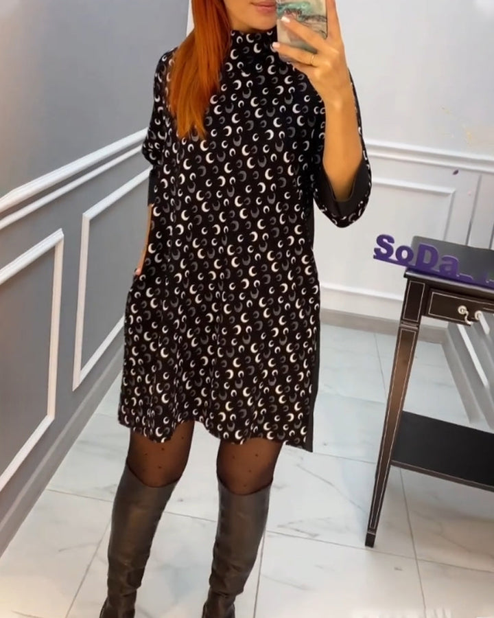Drune | Schmetterling Bedrucktes Kleid