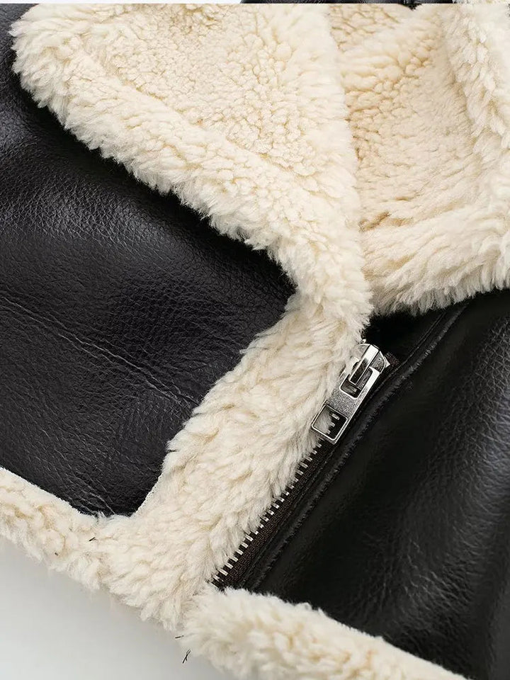 Drune | ZipUp Winterjacke Vintage & Stilvoll