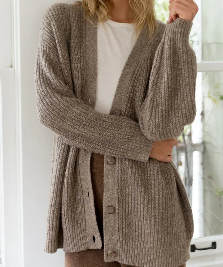 Drune | V-Ausschnitt-Cardigan für Frauen