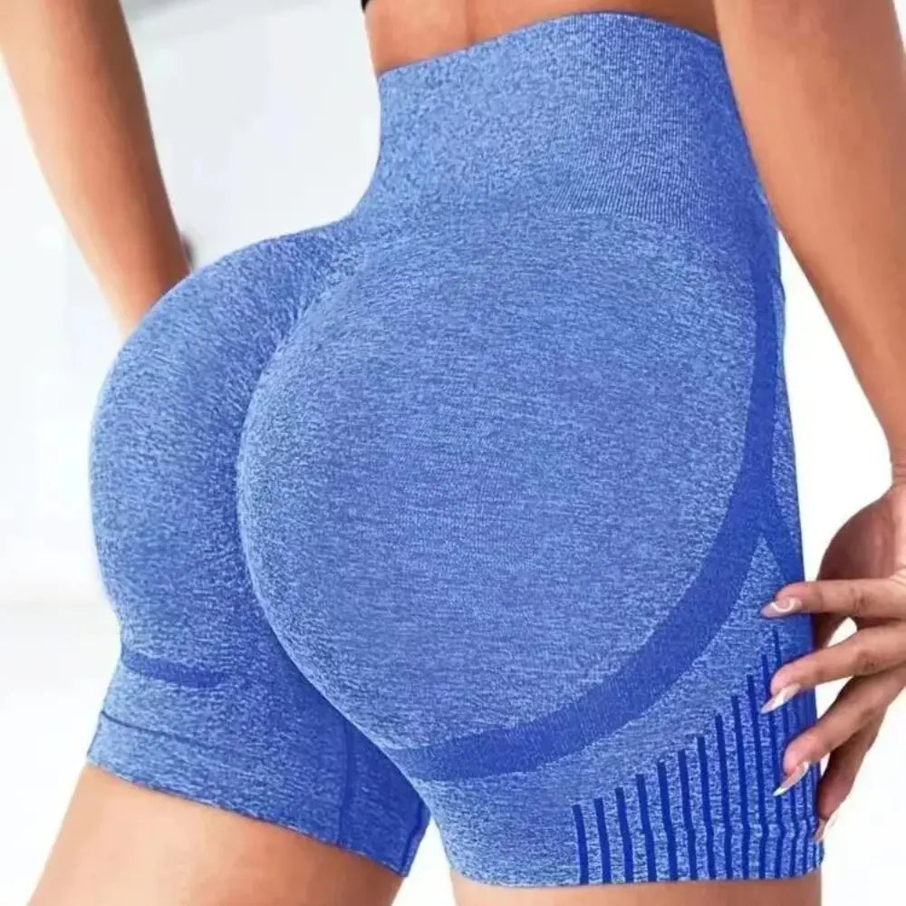 Drune | Hochtaillierte Yoga Sport Kurze Hose