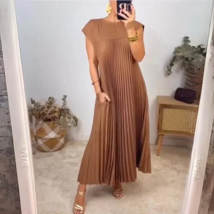 Drune | Leichtes Und Frisches Plisseekleid