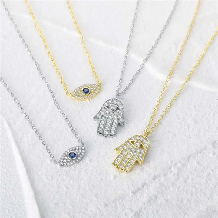 Drune | Sterling Silber Ins Diamant Schutzanhänger Für Damen