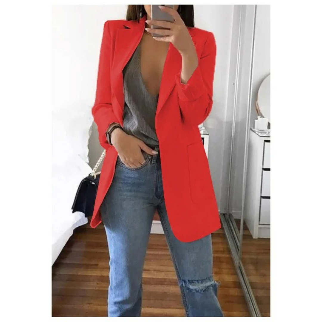 Drune | Eleganter Blazer mit Taschen für Damen
