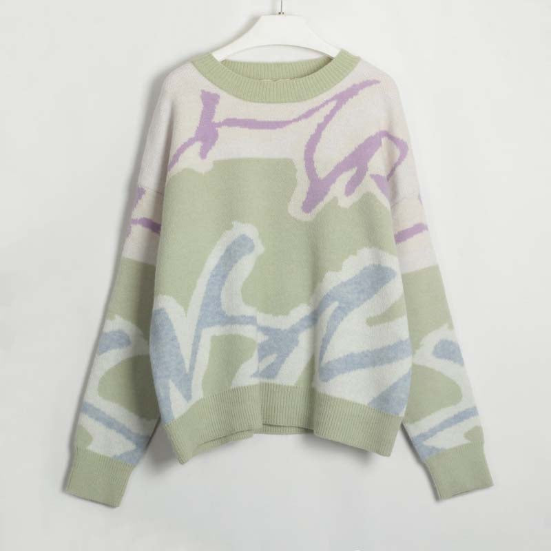 Drune | Pullover mit Farbblock