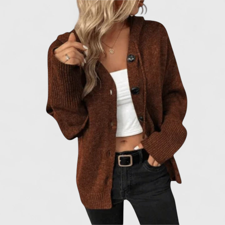 Drune | Klassischer Cardigan mit Knöpfen