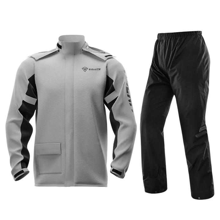 Drune | Unisex Motorrad Regenjacke wasserdicht und atmungsaktiv - Leichtes Design