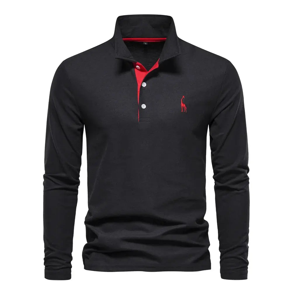 Drune | Polo Lange Ärmel Pullover