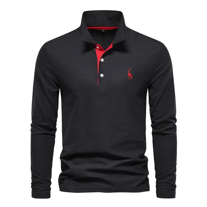 Drune | Polo Lange Ärmel Pullover