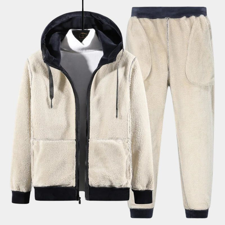 Drune | Bequemer Trainingsanzug Herren mit Wendbarem Design und Kordelzug