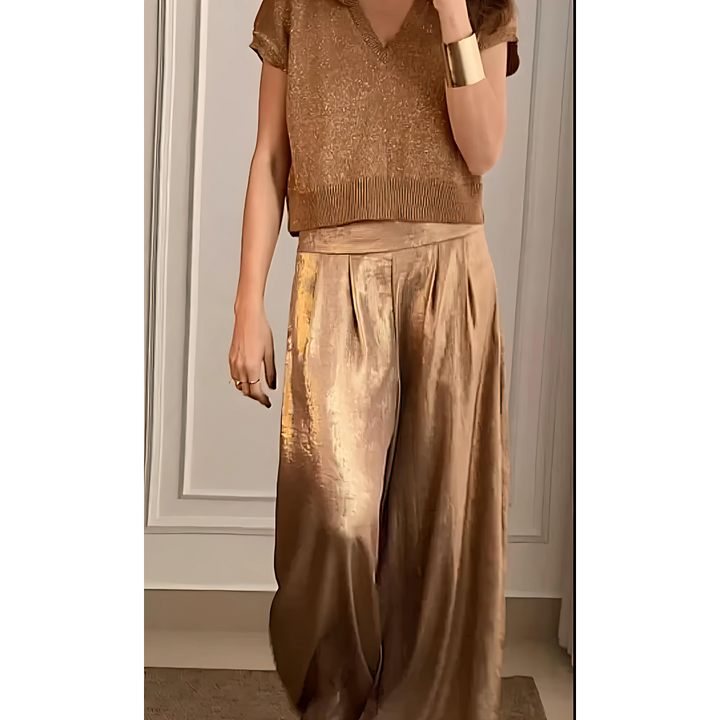 Drune | Elegante Hose mit Hohem Bund