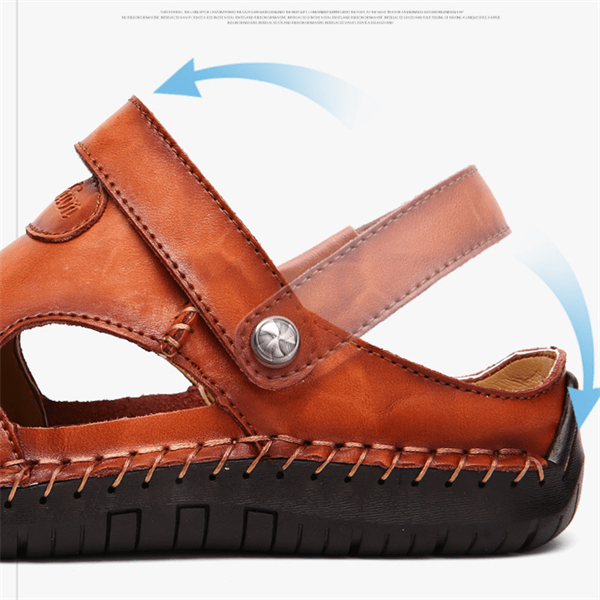 Herrensandalen aus weichem