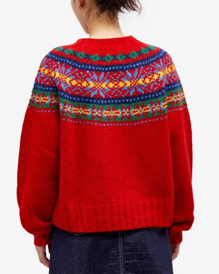Drune | Vintage Gestreifter Pullover