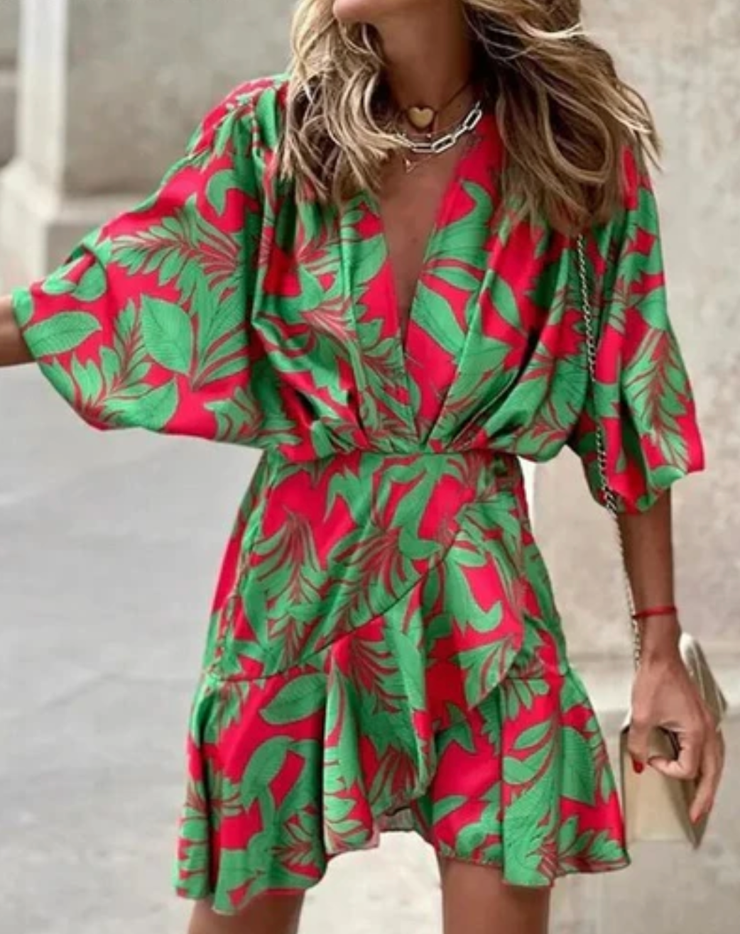 Drune | Wunderschönes Boho-Wickelkleid