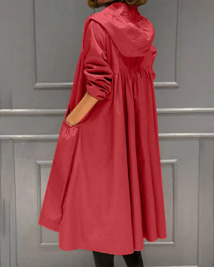 Drune | bequeme lange jacke für damen