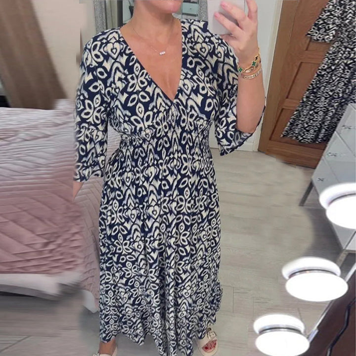 Drune | Modische Damenkleid mit Print