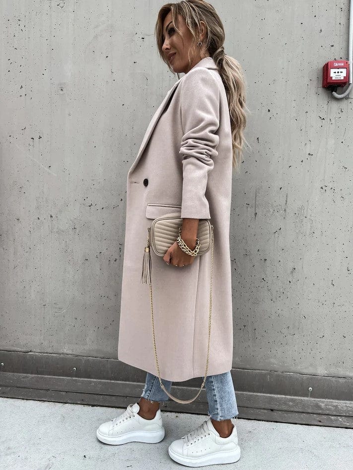 Drune | Langes Daunenjacke Eleganter Zeitloser Stil Ideal Für Den Winter
