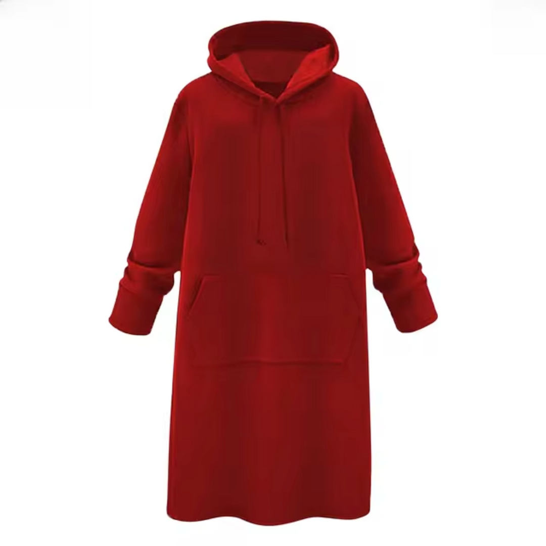 Drune | Hoodie Kleid aus Baumwolle
