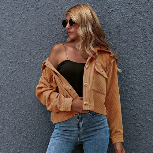 Drune | Modische Cordjacke