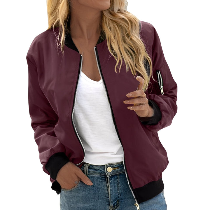 Drune | Lässige Bomberjacke im Retro-Stil für Frauen