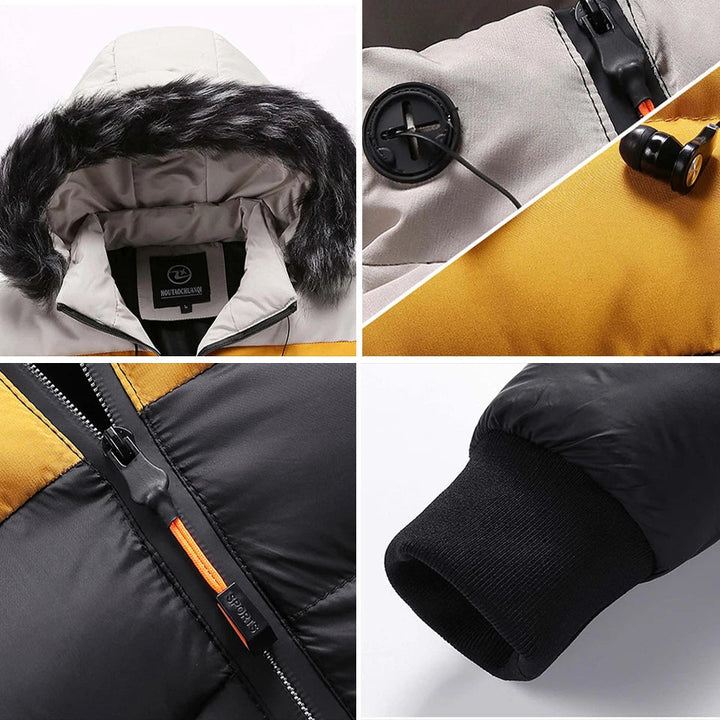 Drune | Herren Daunenjacke Winter
