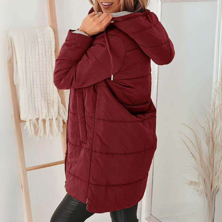 Drune | Leichte gepolsterte Jacke mit Kapuze