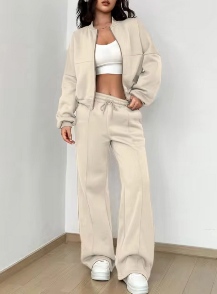 Drune | Zip-Up Jacke Und Jogginghosen Set