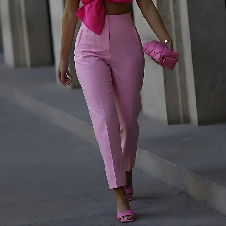 Drune | Taillierte Damen Hose Traf Fashion