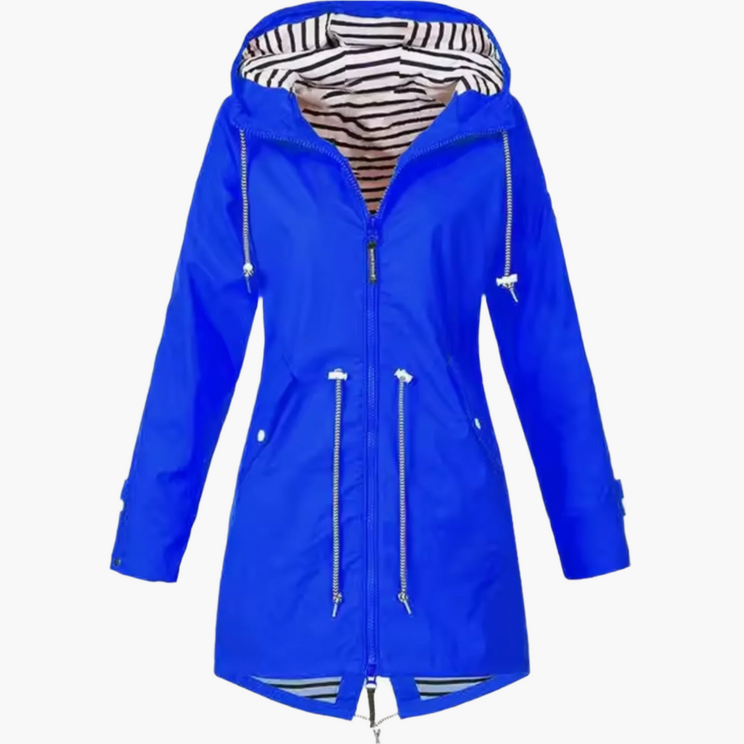 Drune | Regenjacke Outdoor Windbreaker mit Kapuze - Wasserdichte Übergangsjacke für Freizeit & Reisen