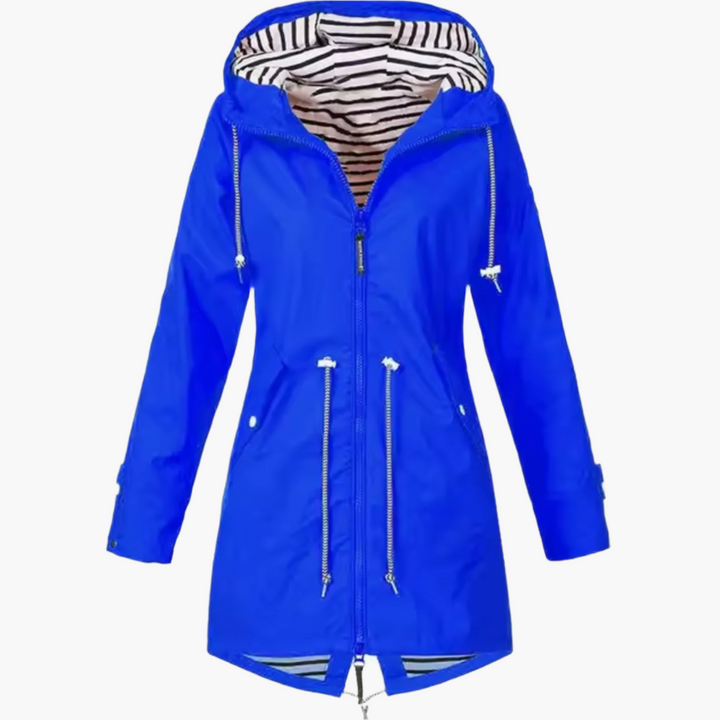 Drune | Regenjacke Outdoor Windbreaker mit Kapuze - Wasserdichte Übergangsjacke für Freizeit & Reisen