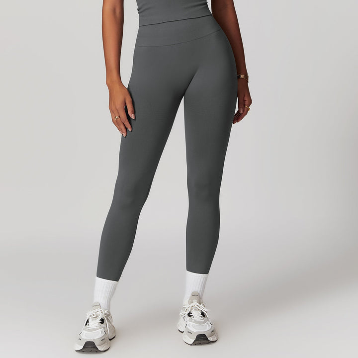 Drune | Coole Fitness Gerippte Hohe Taille Yoga-Hose