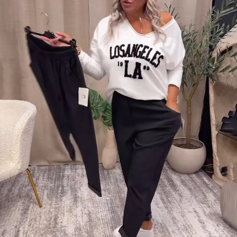 Drune | Lässige Einfarbige Hose mit Taschen