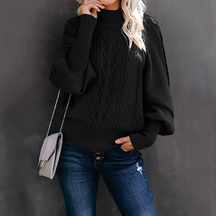 Drune | Eleganter, lässiger Damen-Rollkragenpullover