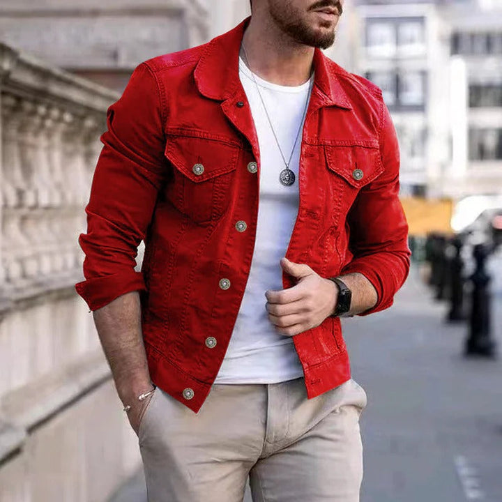 Drune | Klassische Jeansjacke für Herren David
