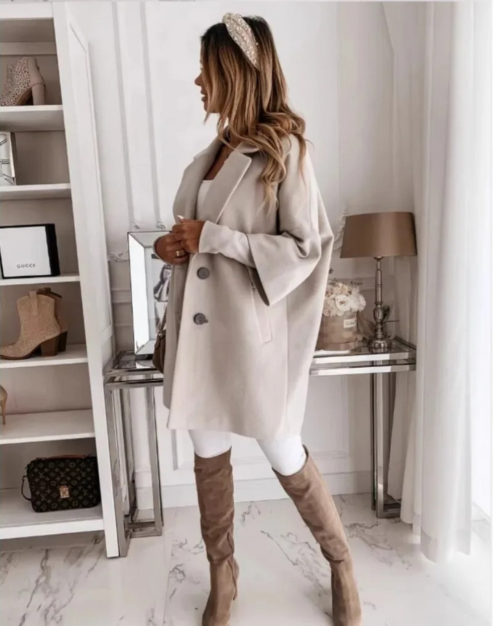Drune | Weit fallender Damen-Trenchcoat