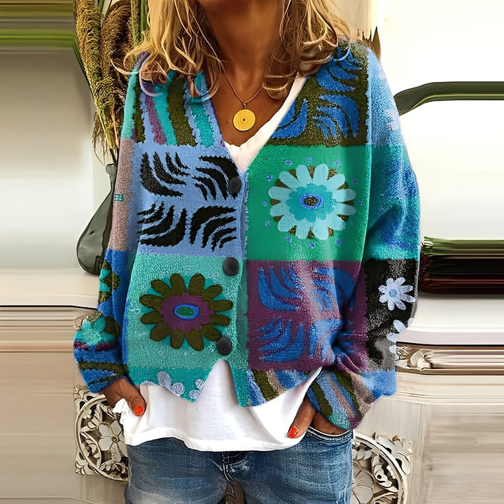 Drune | Gemütlicher, weicher Damenpullover mit Muster
