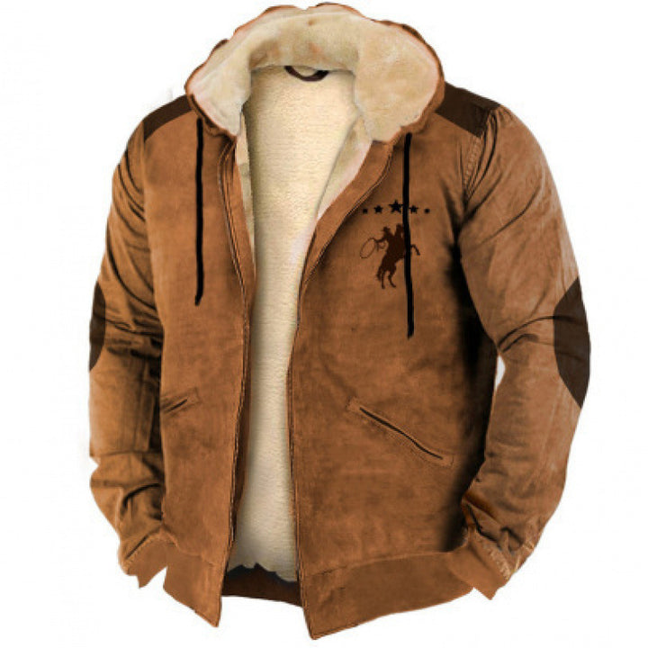 Drune | Hoodie Wollmix - Relaxed Fit Boho Stil