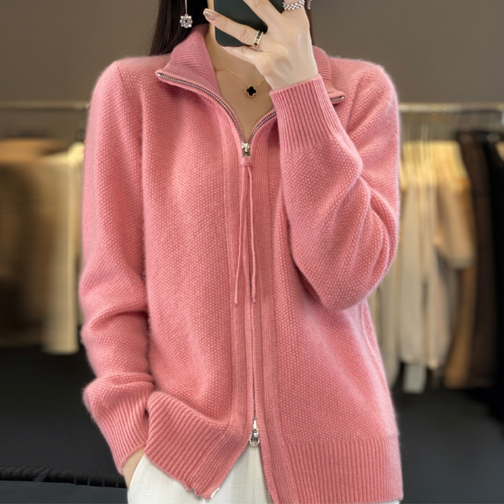 Drune | Strickjacke mit Elegantem Design und Reißverschluss