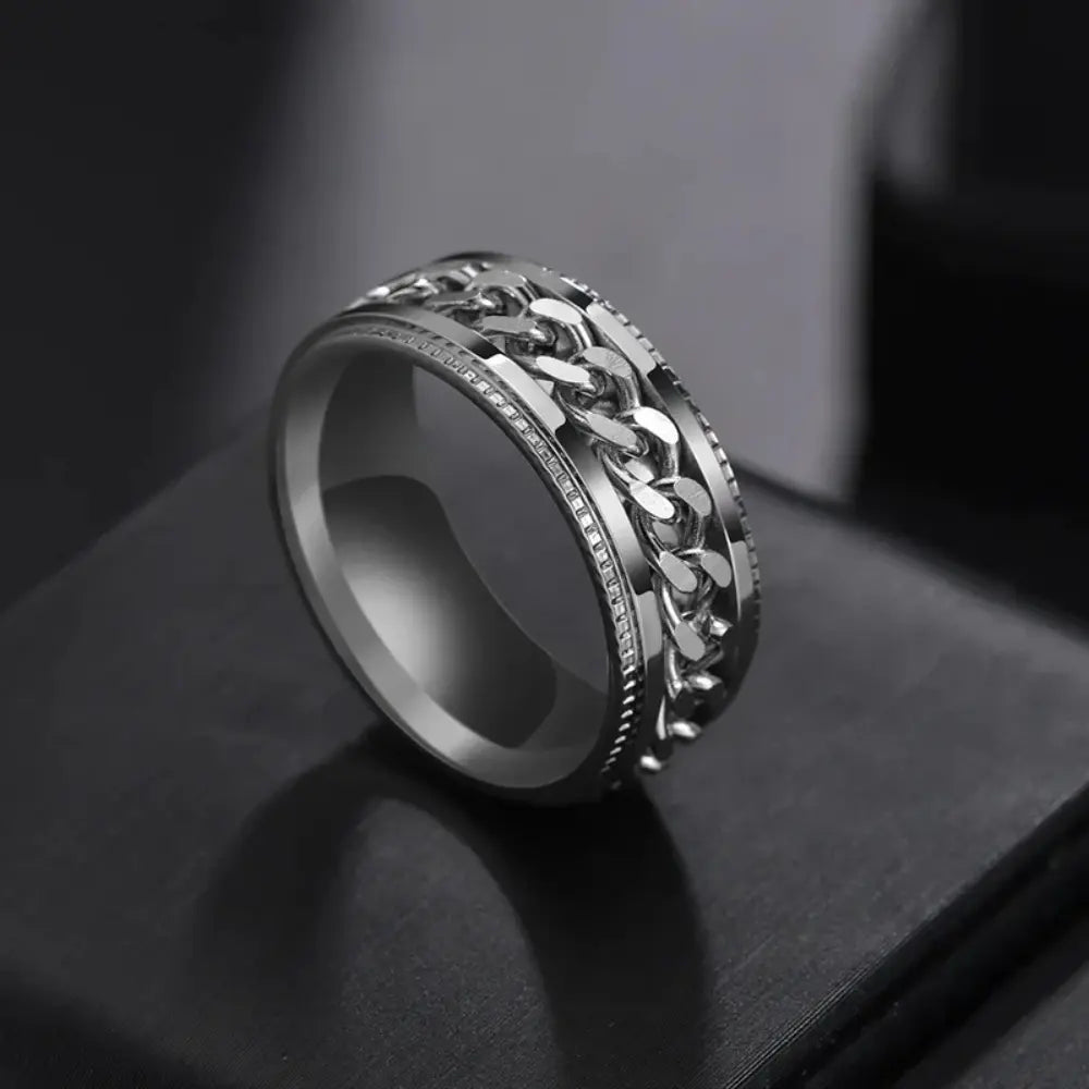 Drune | Drehbarer Spinring Für Herren