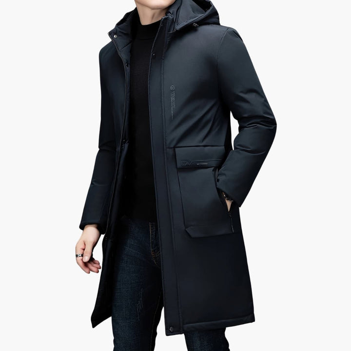Drune | Stylische Winterjacke mit Kapuze für Herren