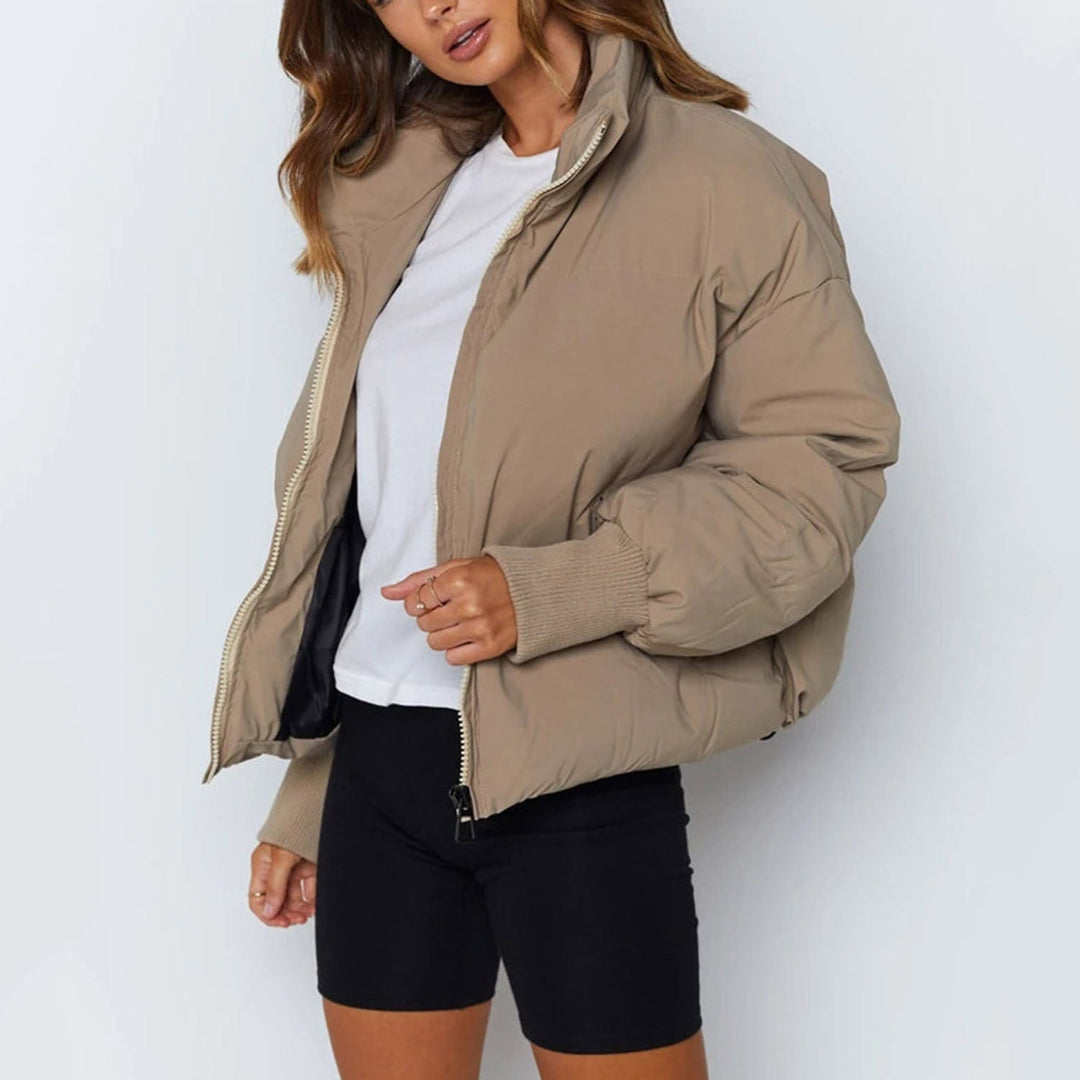 Drune | Kurze Pufferjacke Mit Reißverschluss - Reißverschluss