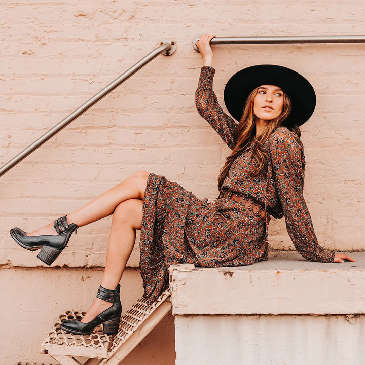 Drune | Leder Stiefeletten