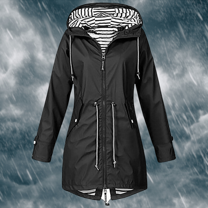 Drune | Wasserdichte Regenjacke für Damen