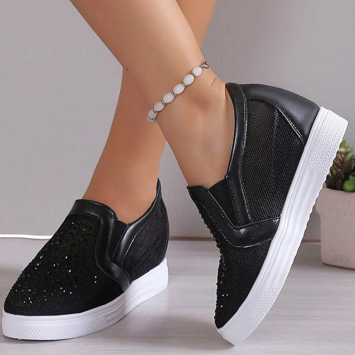 Drune | Mode Crystal Sneakers für Frauen