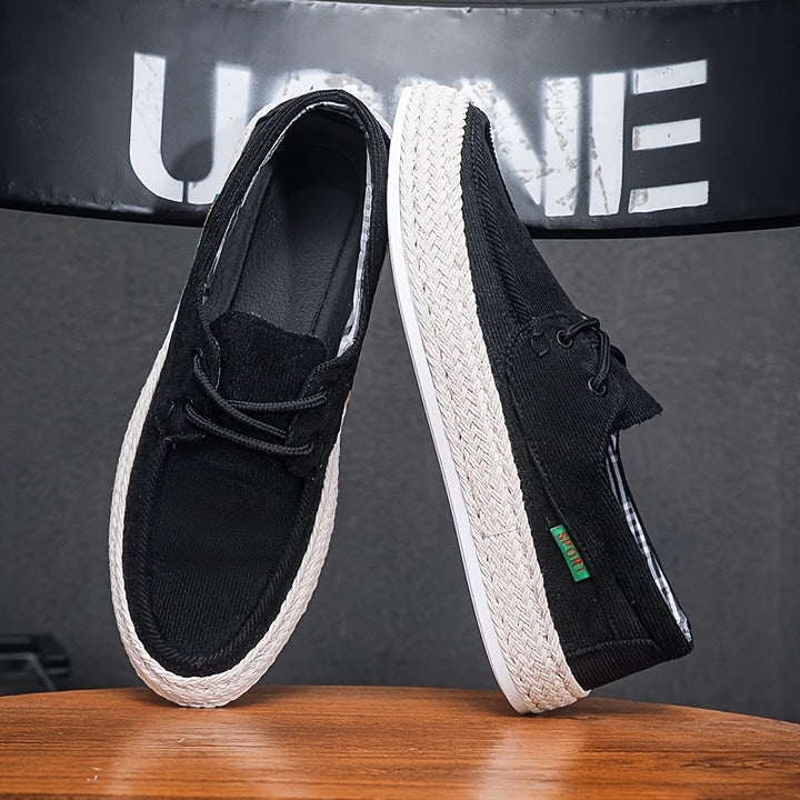 Drune | Bequeme Leinenschuhe Freizeit Herren