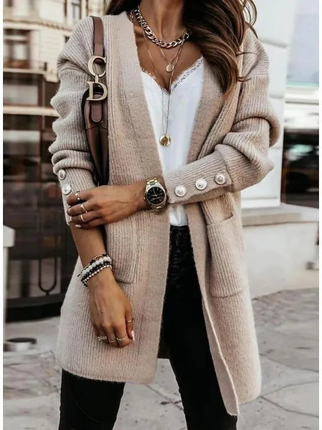 Drune | Cardigan with buttons and long sleeves