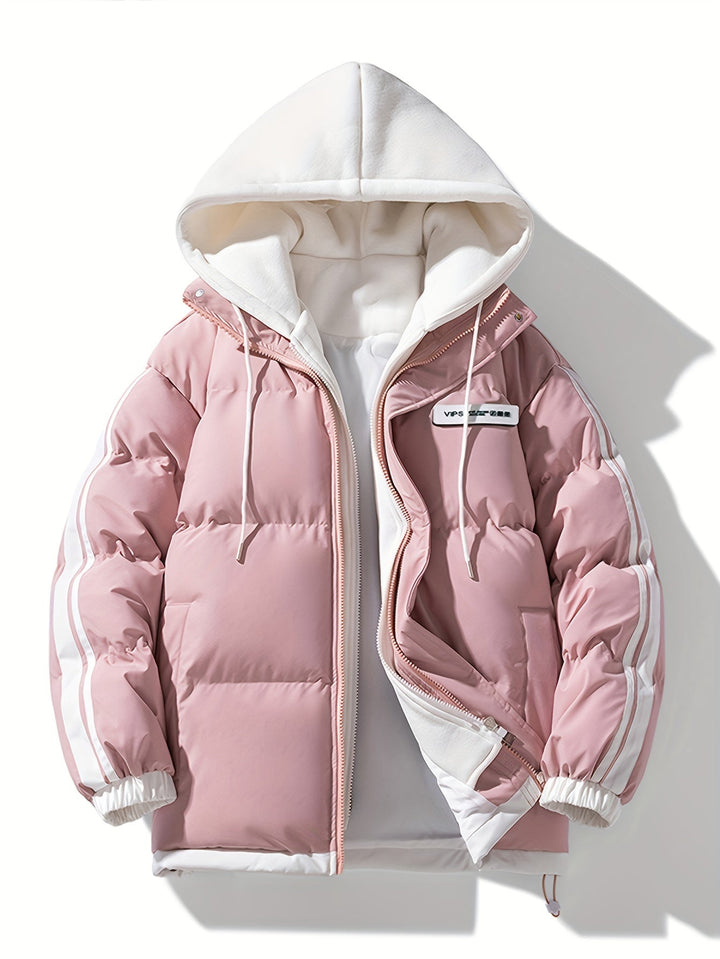 Drune | warme Puffer-Winterjacke mit Kapuze für Damen - Perfekt für Outdoor-Aktivitäten