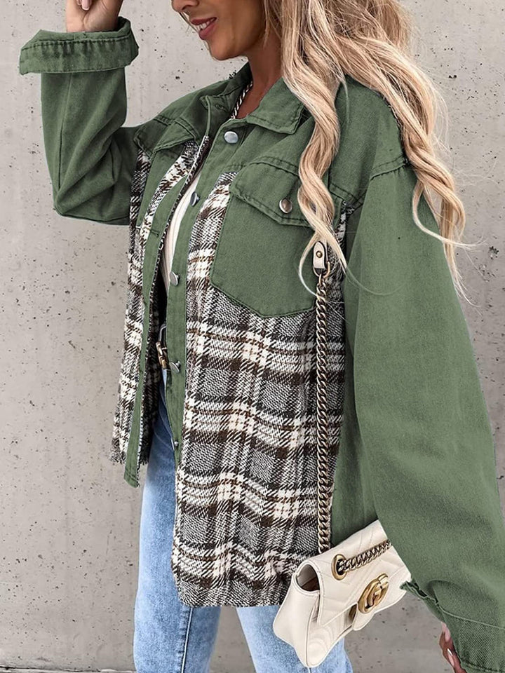 Drune | Vintage-Flanelljacke für Frauen