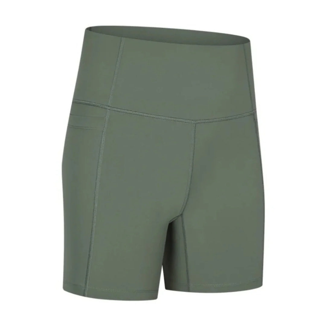 Drune | Hochelastische Yogahose aus Eisseide
